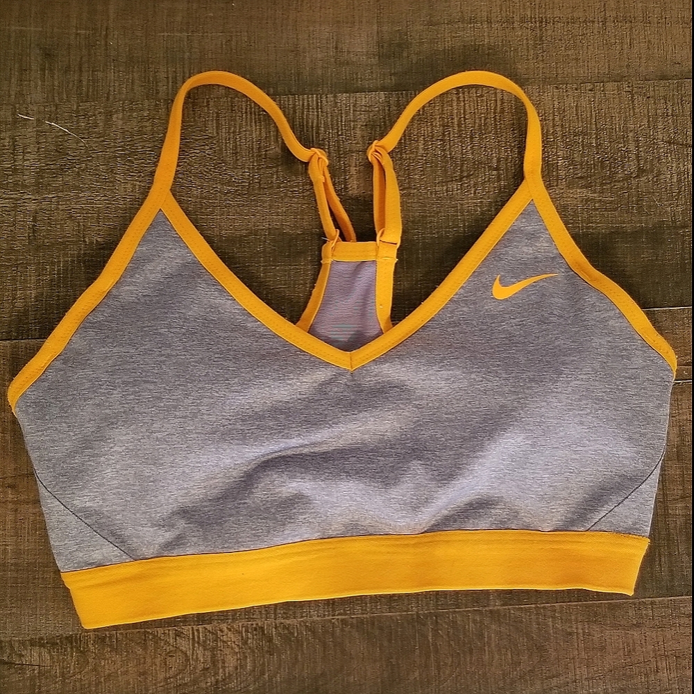 Nike racerback padded sports bra